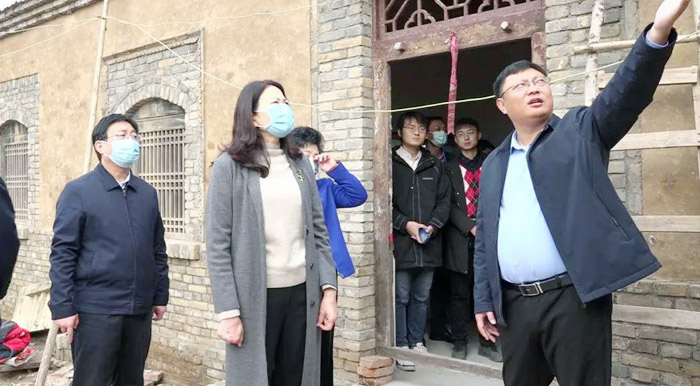 副省长霍金花在获嘉县调研灾后重建工作时指出:坚持以人民为中心 加快
